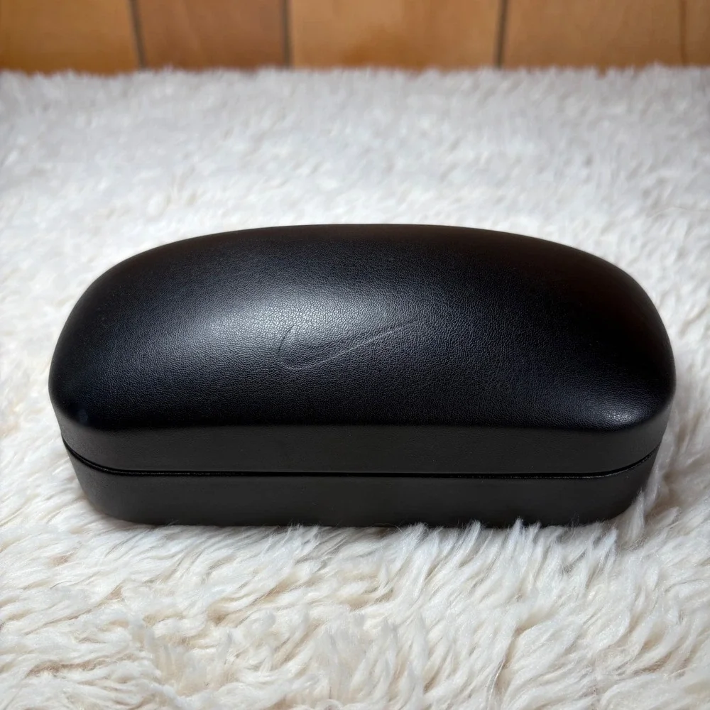 Nike Black Hard Shell Sunglasses Case Sleek Eyewear Protector Gorpcore